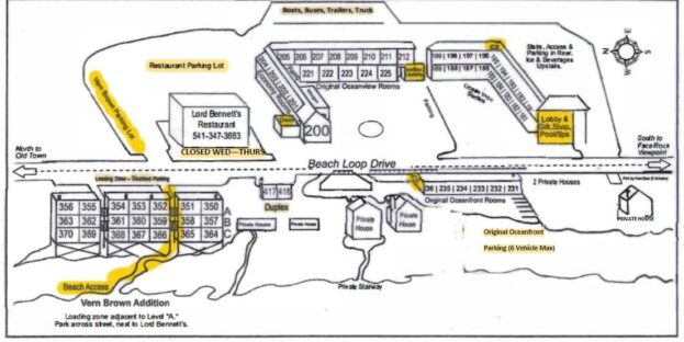 Amenities, Sunset Oceanfront Lodging